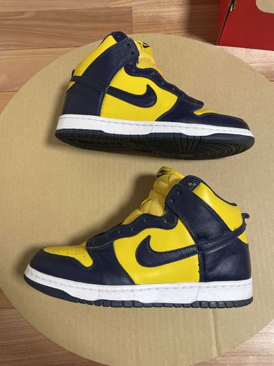 Nike Dunk High "Michigan"