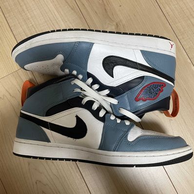 FACETASM × Nike Air Jordan 1 Mid "White/Navy"