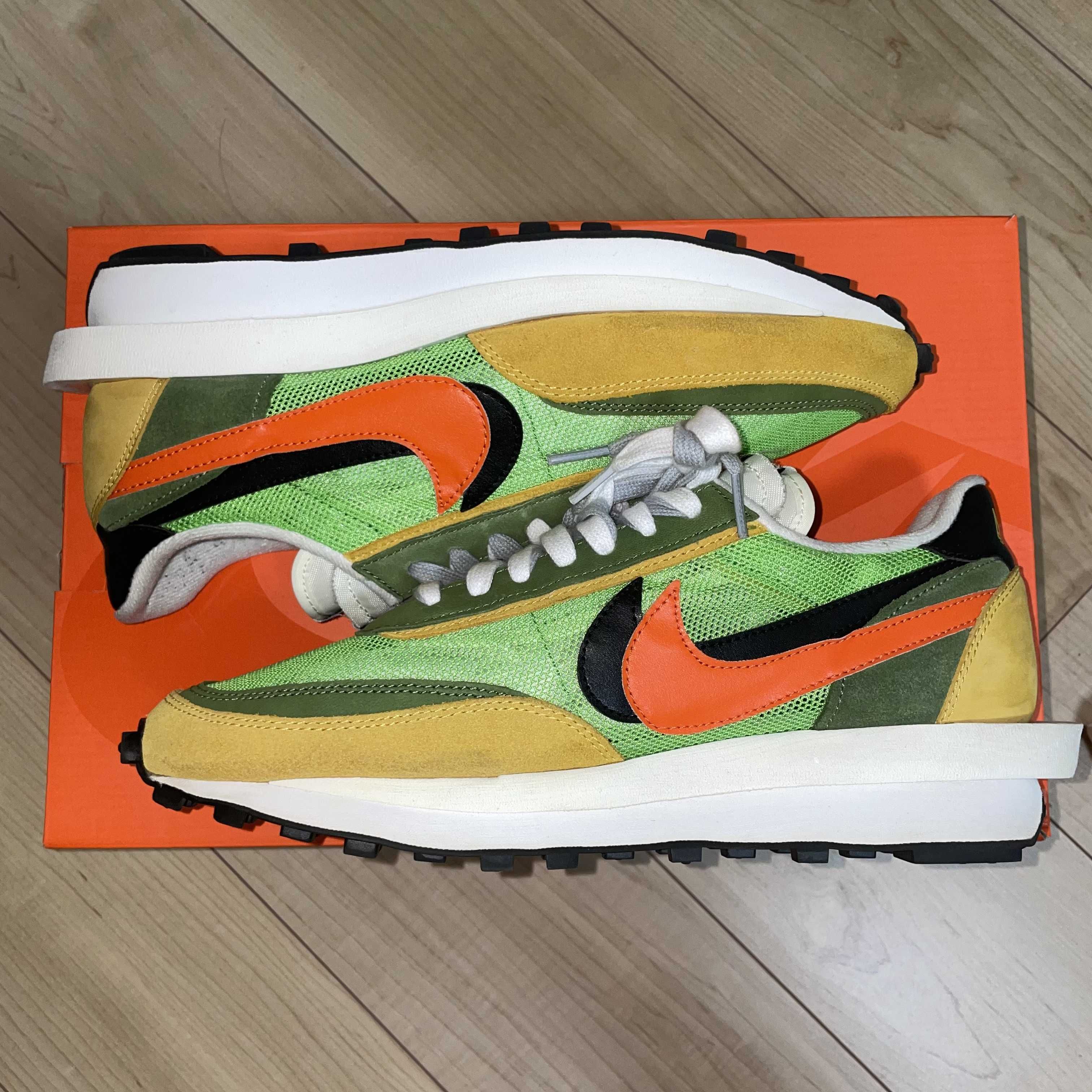 sacai × Nike LDV Waffle "Green"