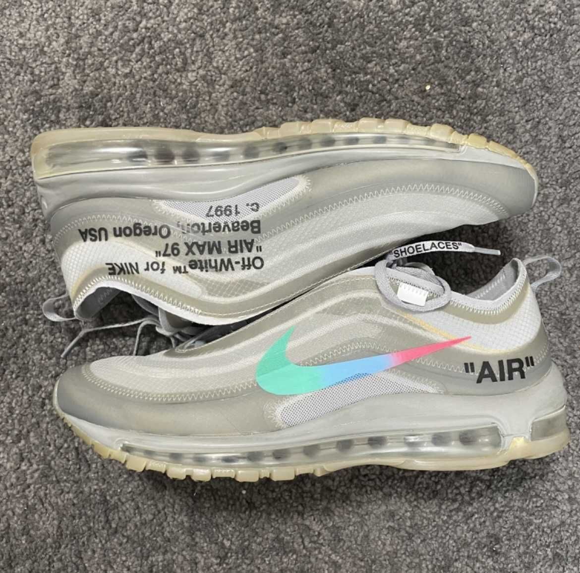 Off-White × Nike Air Max 97 "Grey"