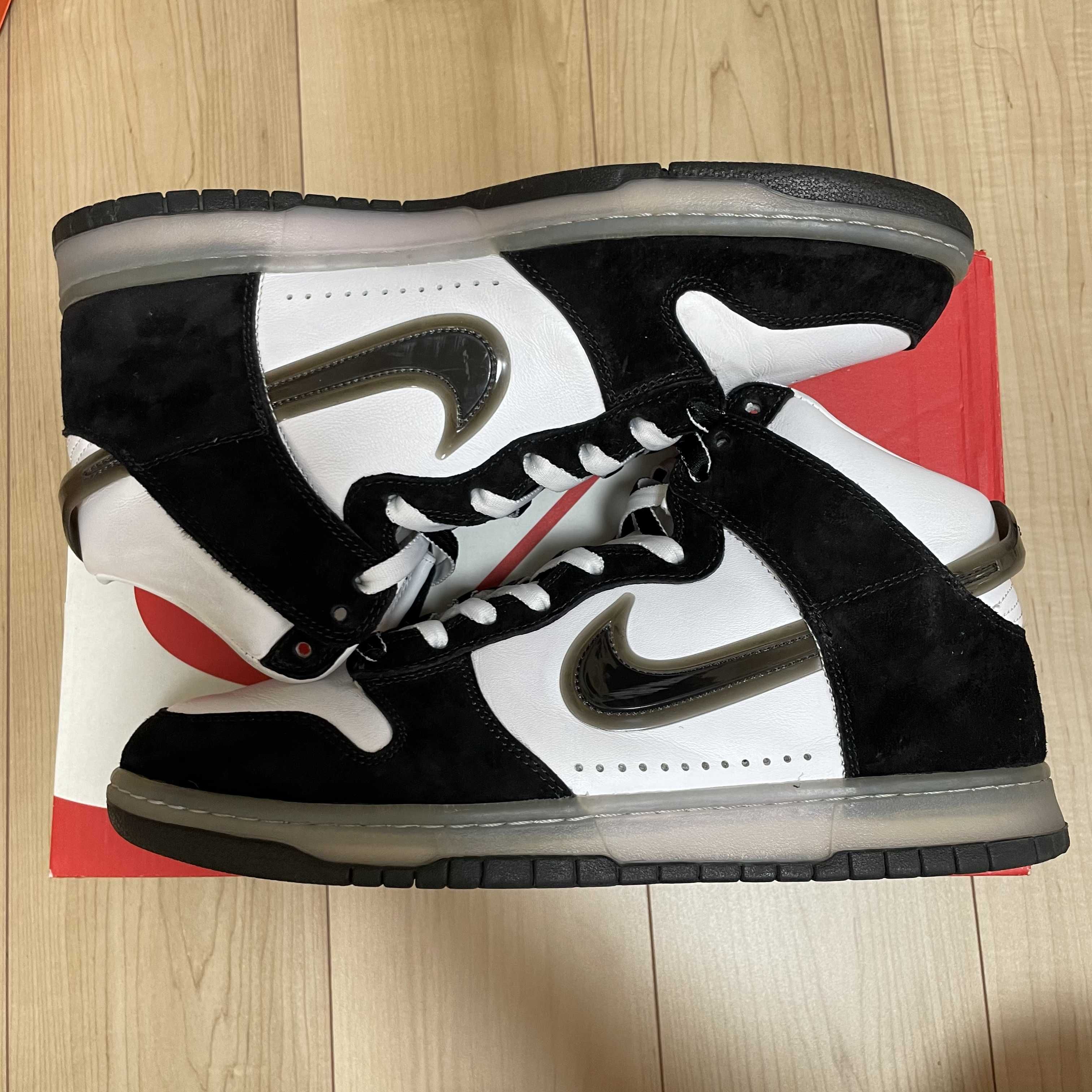 SLAM JAM x NIKE DUNK HIGH "WHITE/CLEAR BLACK"