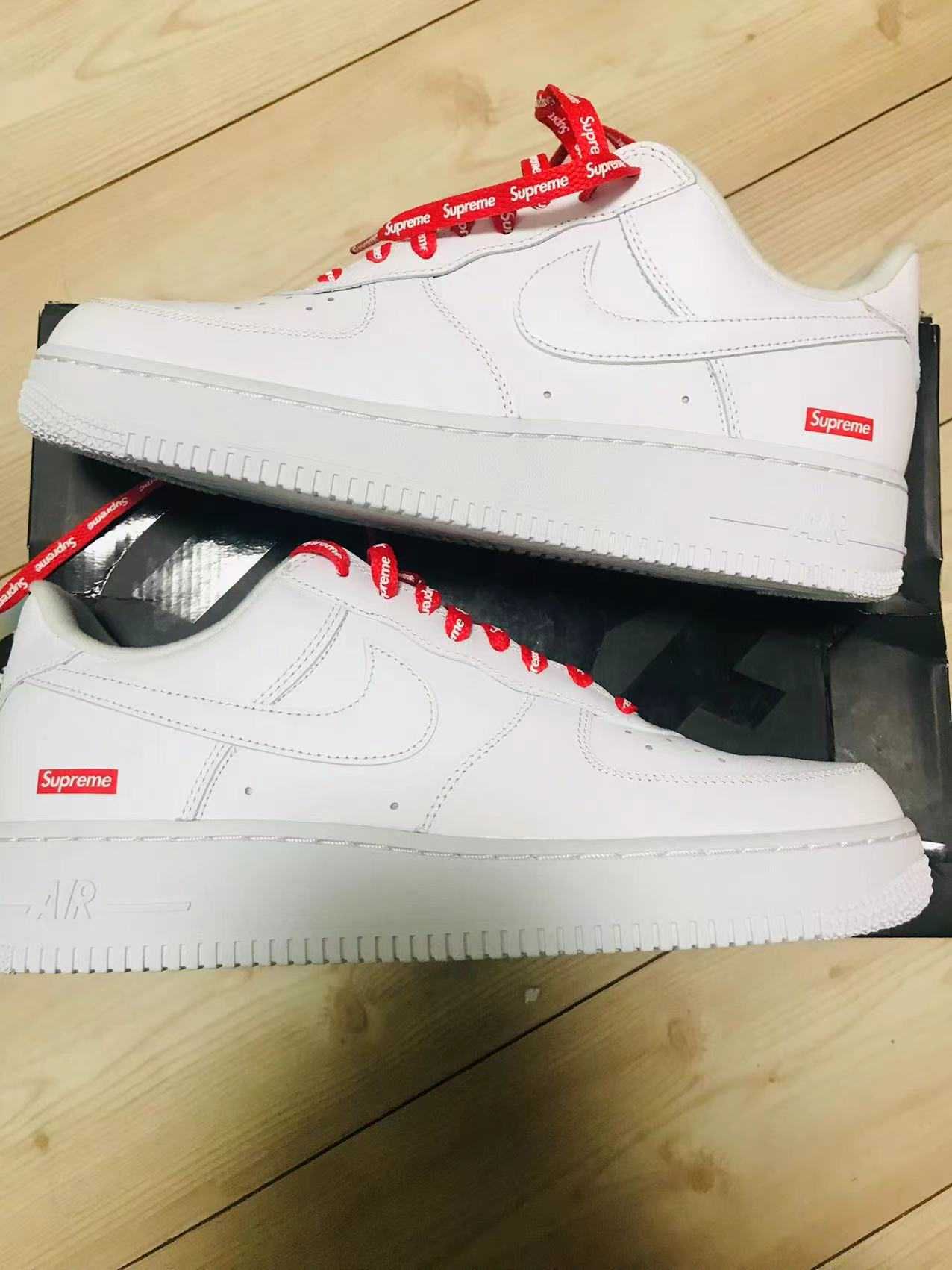 Supreme × Nike Air Force 1 Low "White"