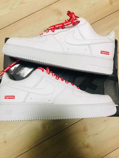Supreme × Nike Air Force 1 Low "White"
