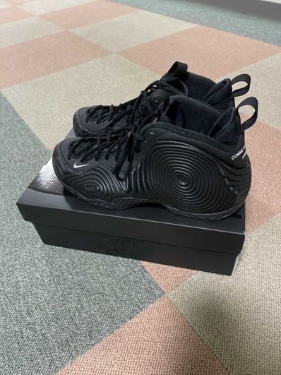 COMME des GARCONS × Nike Air Foamposite One "Black"