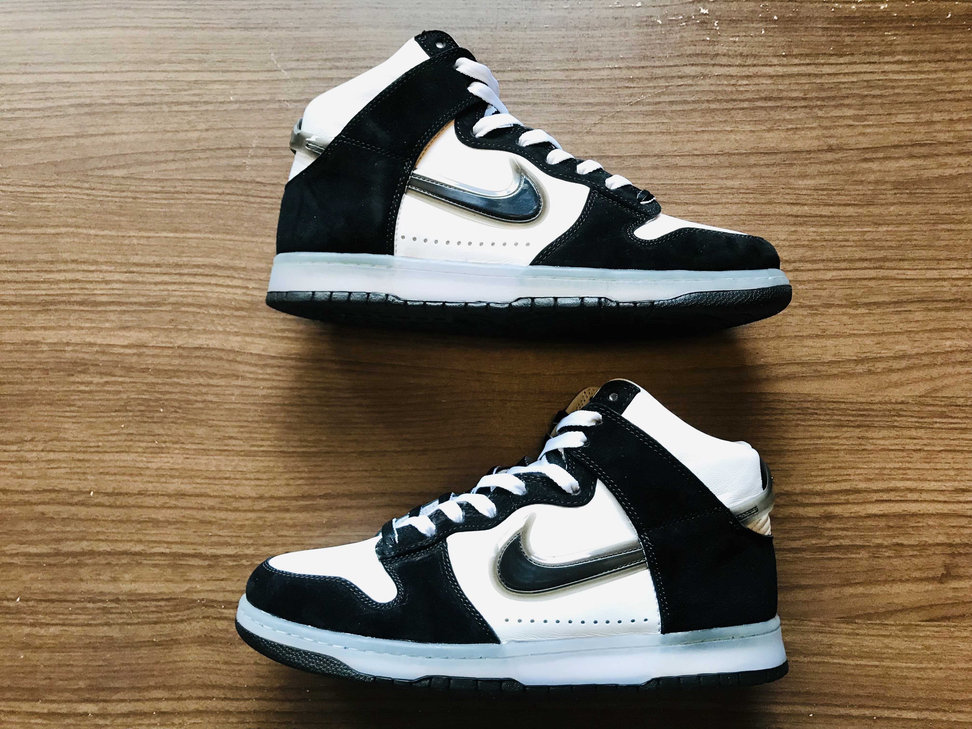 SLAM JAM x NIKE DUNK HIGH "WHITE/CLEAR BLACK"