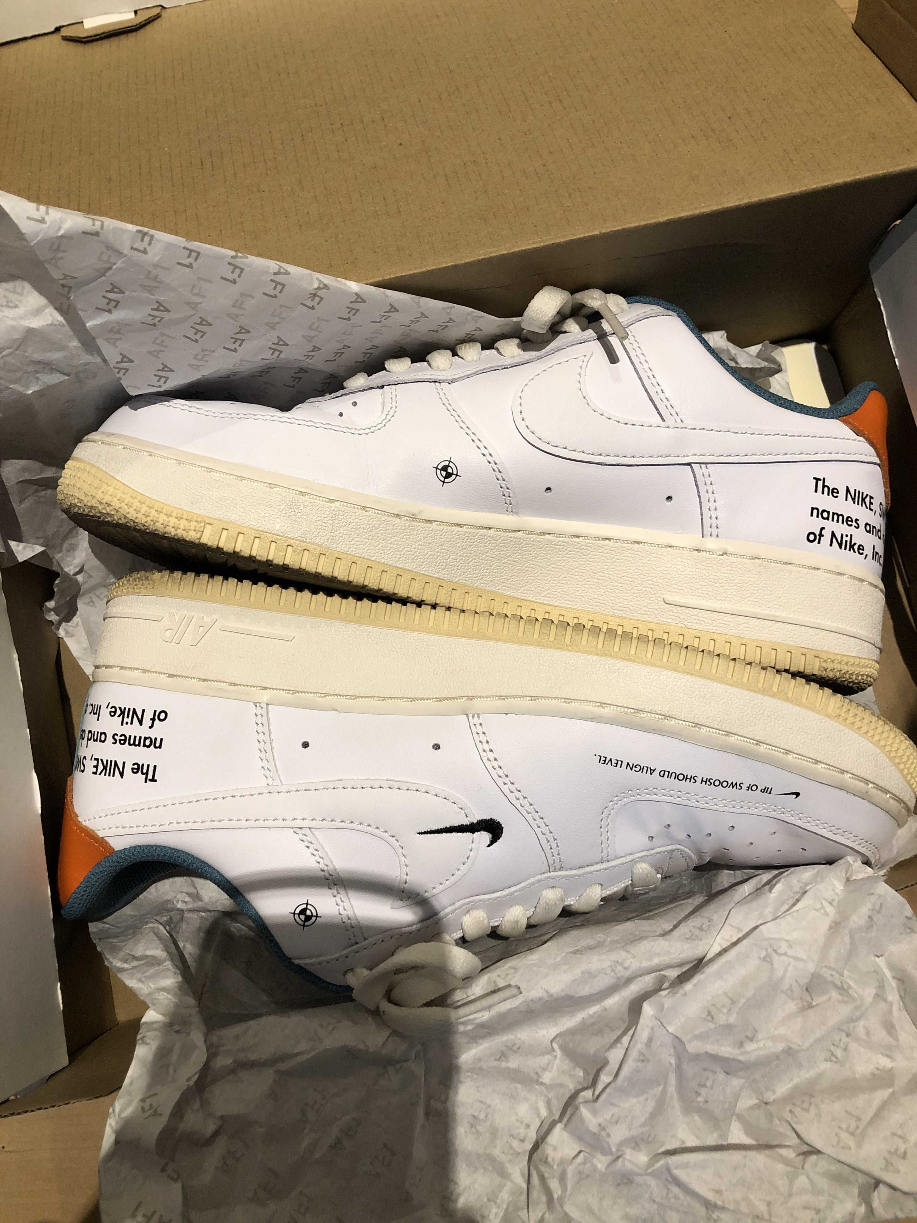 Nike Air Force 1 Low "White/Sail/Starfish"  