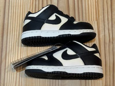 Nike TD Dunk Low "White/Black"