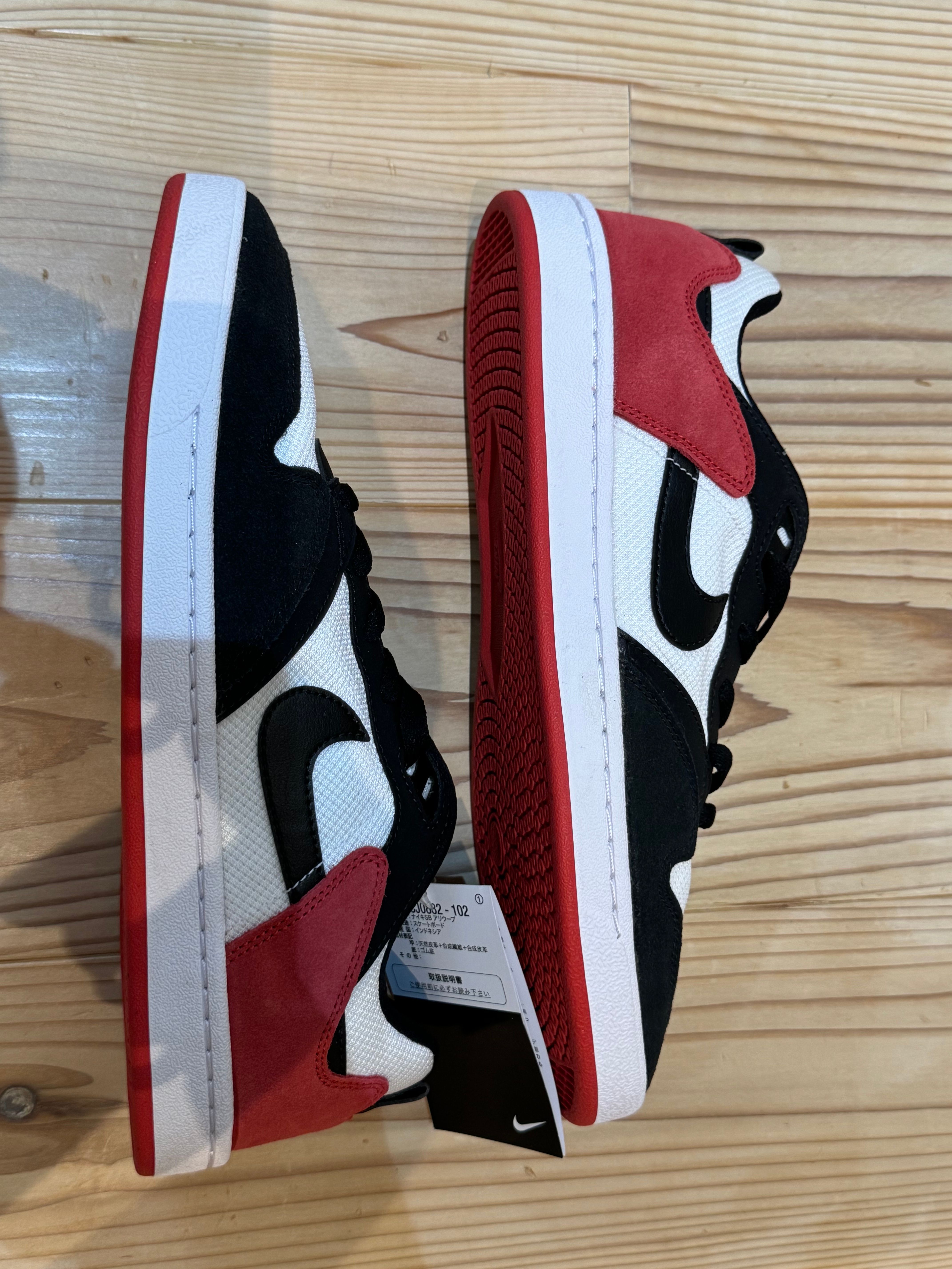 ナイキ SB アリウープ "ブラック トゥ"