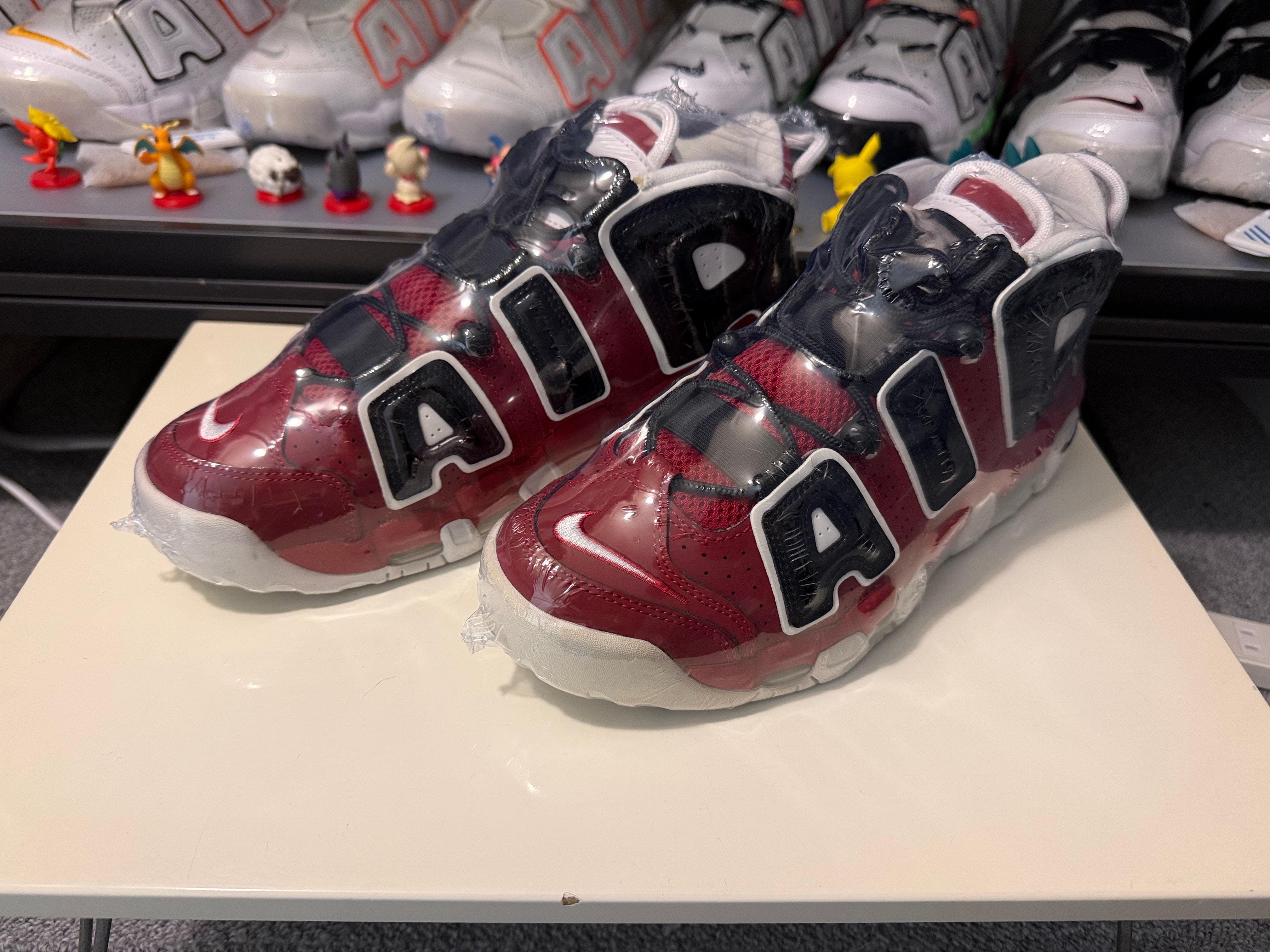 Nike Air More Uptempo ’96 "Black and Varsity Red" (2021) 