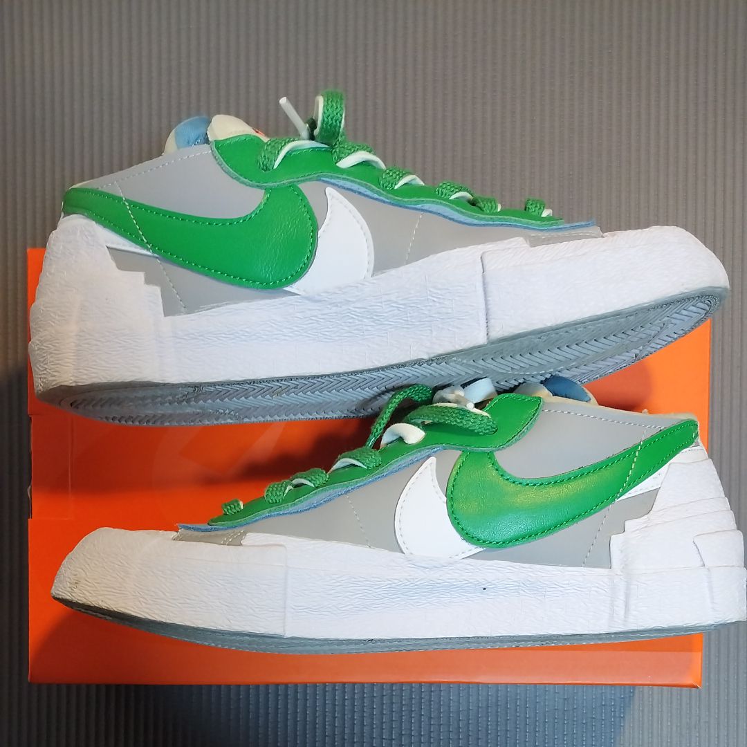 sacai × Nike Blazer Low "Classic Green"