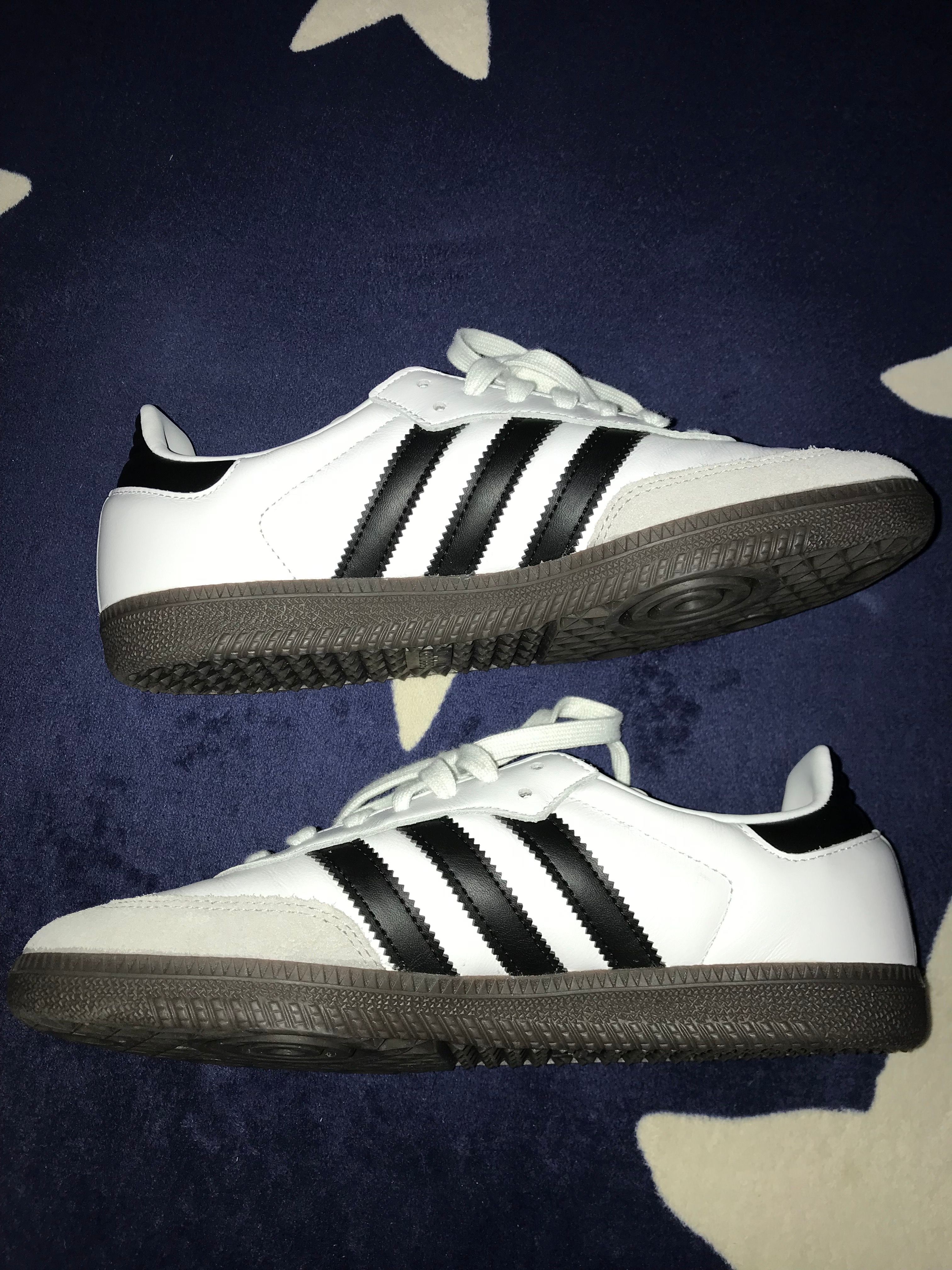 adidas Samba OG "Cloud White/Core Black/Clear Granite"