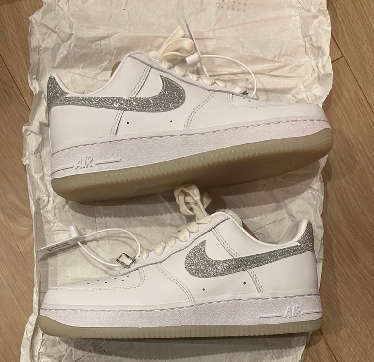 Nike Women's Air Force 1 '07 LX "White/Cool Grey/Multi Color"