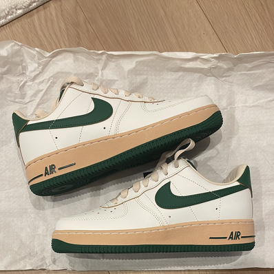 Nike Women's Air Force 1 Low "Green and Muslin"