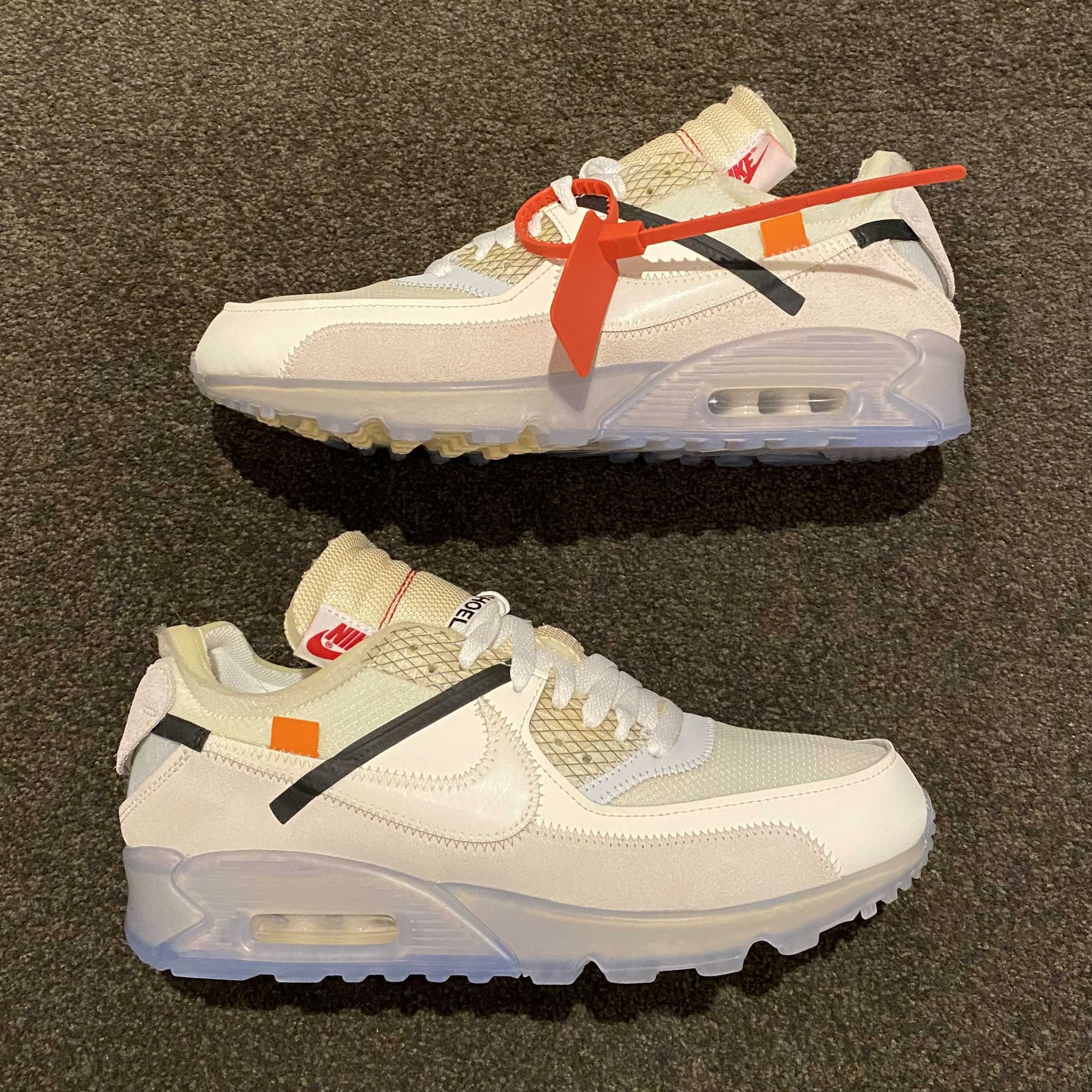 Off-White × Nike Air Max 90 "The 10/Sail"