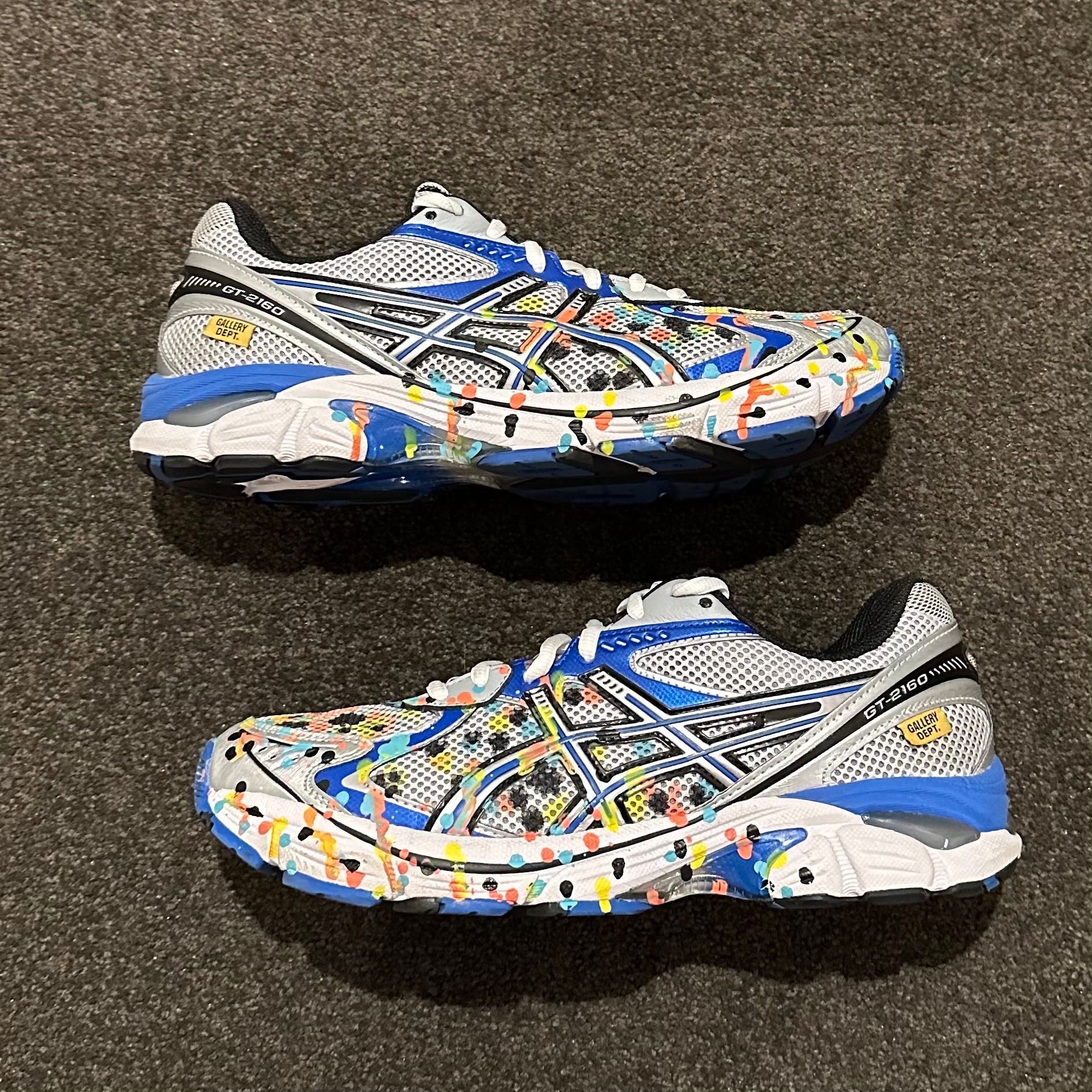 GALLERY DEPT. × Asics GT-2160 "White/Pure SIlver"