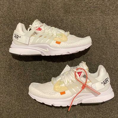 Off-White × Nike Air Presto "White/Black/Cone"