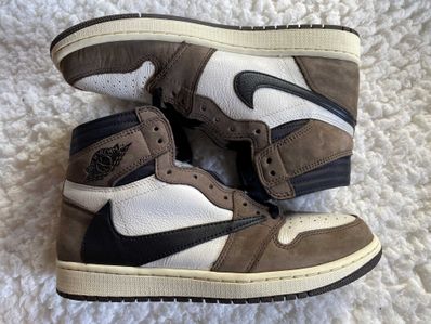 Travis Scott × Nike Air Jordan 1 Retro High OG TS SP "Sail/Dark Mocha"