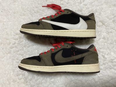 Travis Scott × Nike Air Jordan 1 Low OG SP-T "Black/Dark Mocha"