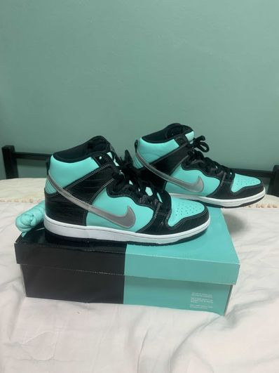 Diamond Supply × Nike SB Dunk High "Tiffany"