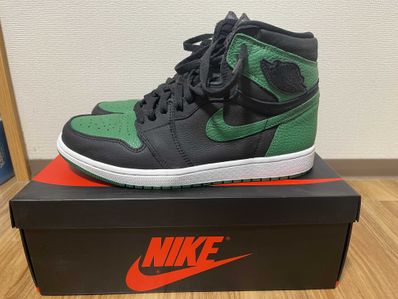 Nike Air Jordan 1 Retro High OG "Black/Pine Green" (2020)