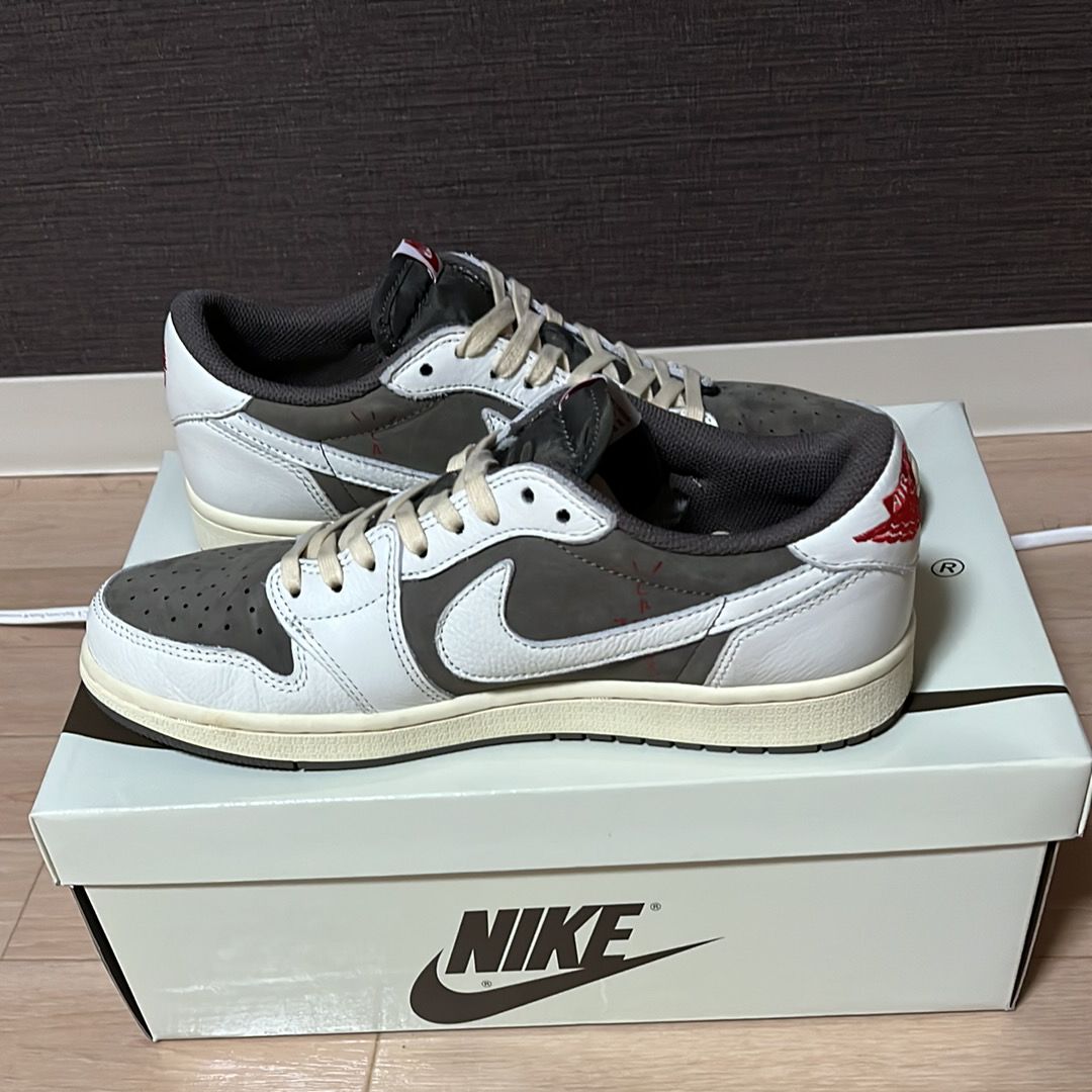 Travis Scott × Nike Air Jordan 1 Low OG SP "Reverse Mocha/Sail and Ridgerock"