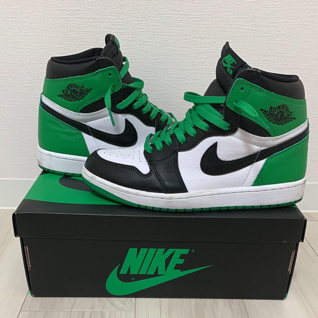 Nike Air Jordan 1 Retro High OG "Celtics/Black and Lucky Green" (2023)
