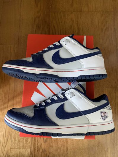 NBA × Nike Dunk Low EMB 75th Anniversary "Nets"
