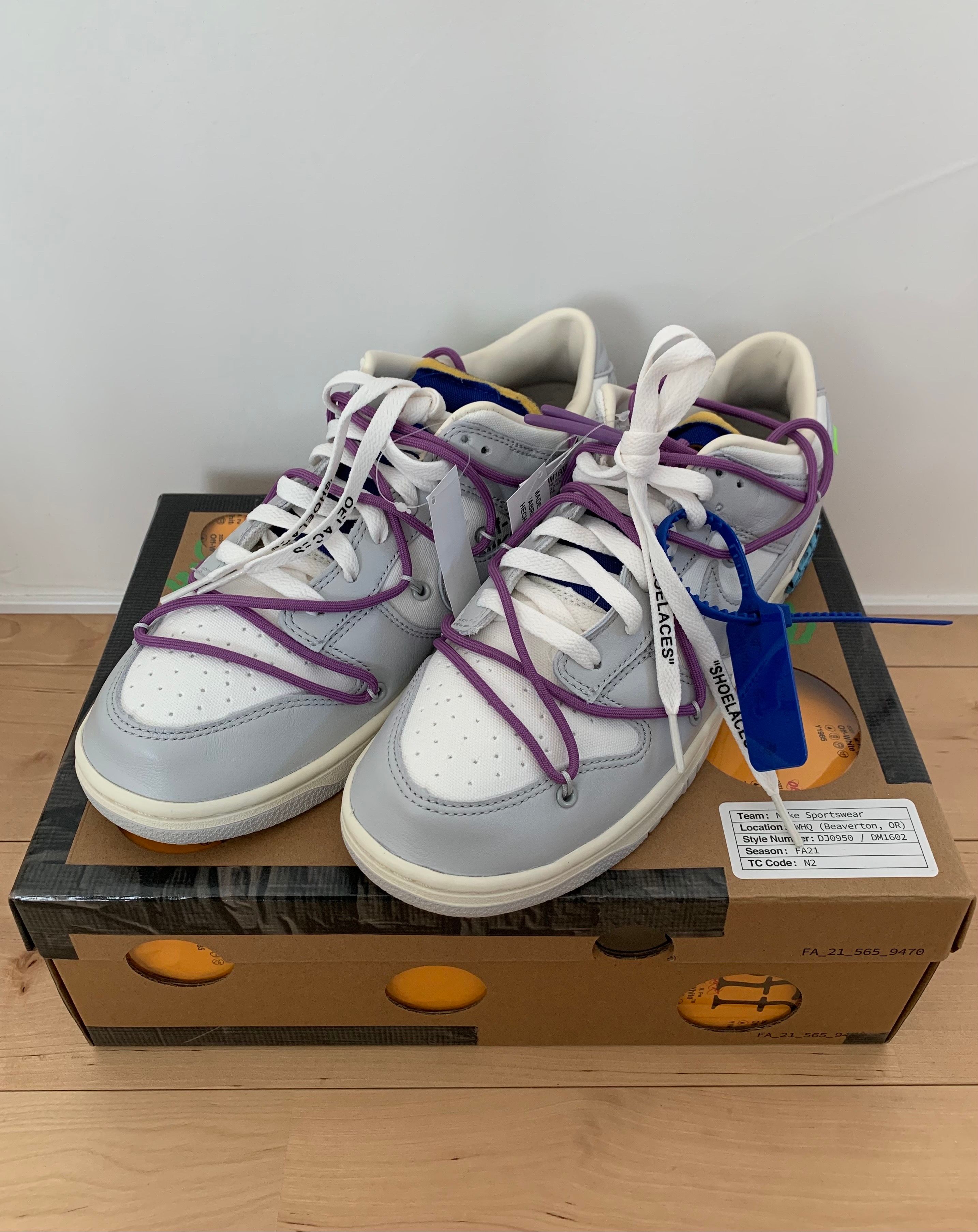 Off-White × Nike Dunk Low 1 of 50 "Lot.48"