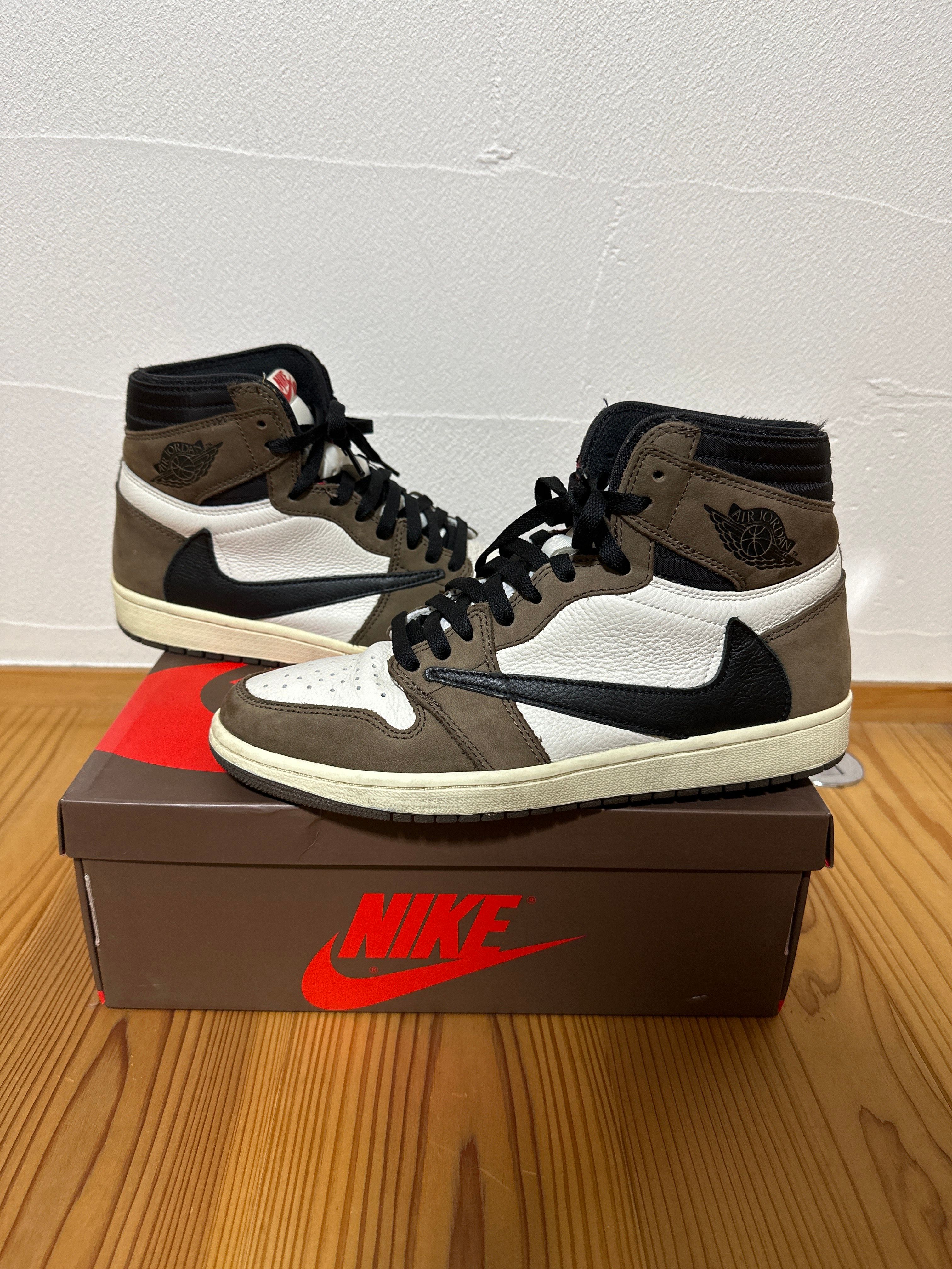 Travis Scott × Nike Air Jordan 1 Retro High OG TS SP "Sail/Dark Mocha"