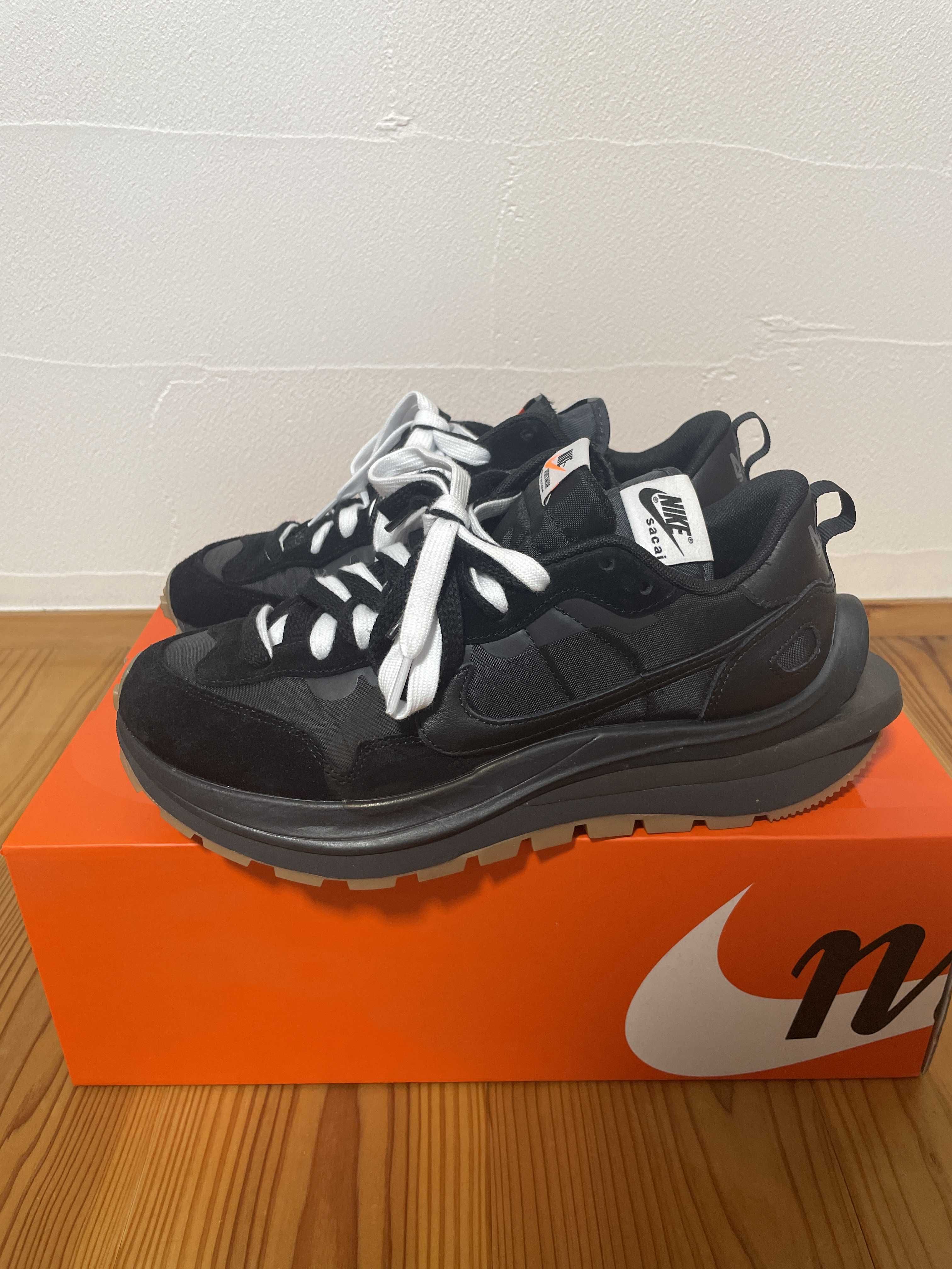 sacai × Nike VaporWaffle "Black Gum"