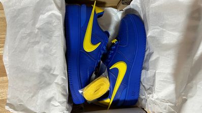 AMBUSH × Nike Air Force 1 Low "Game Royal and Vivid Sulfur"