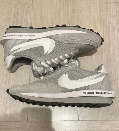 Fragment × sacai × Nike LD Waffle "Light Smoke Grey"
