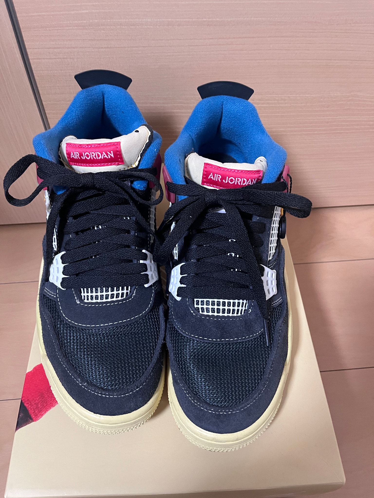 UNION × Nike Air Jordan 4 "Off Noir"