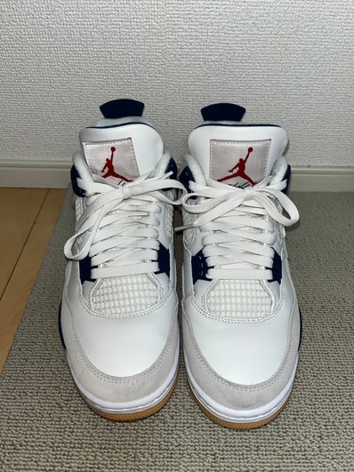 Nike SB Air Jordan 4 Retro SP "Summit White/Navy"