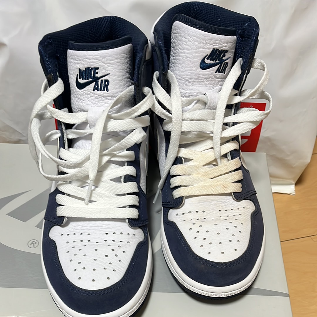 Nike Air Jordan 1 High OG CO.JP "White/Midnight Navy" (2020)(ブリーフケースなし)