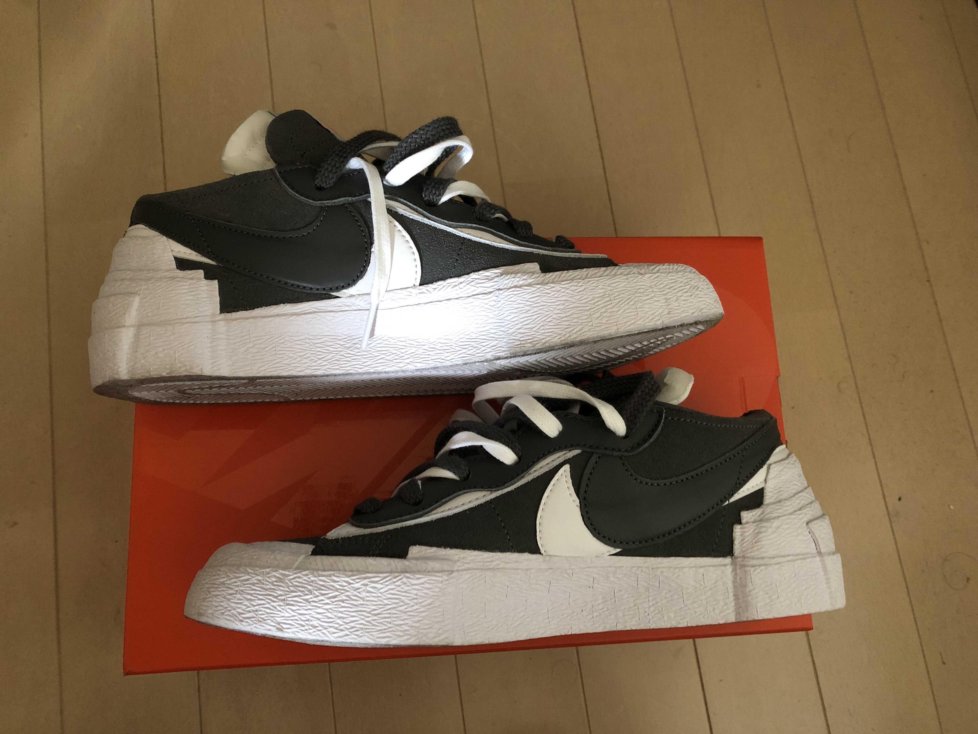Sacai × Nike Blazer Low "Iron Grey"