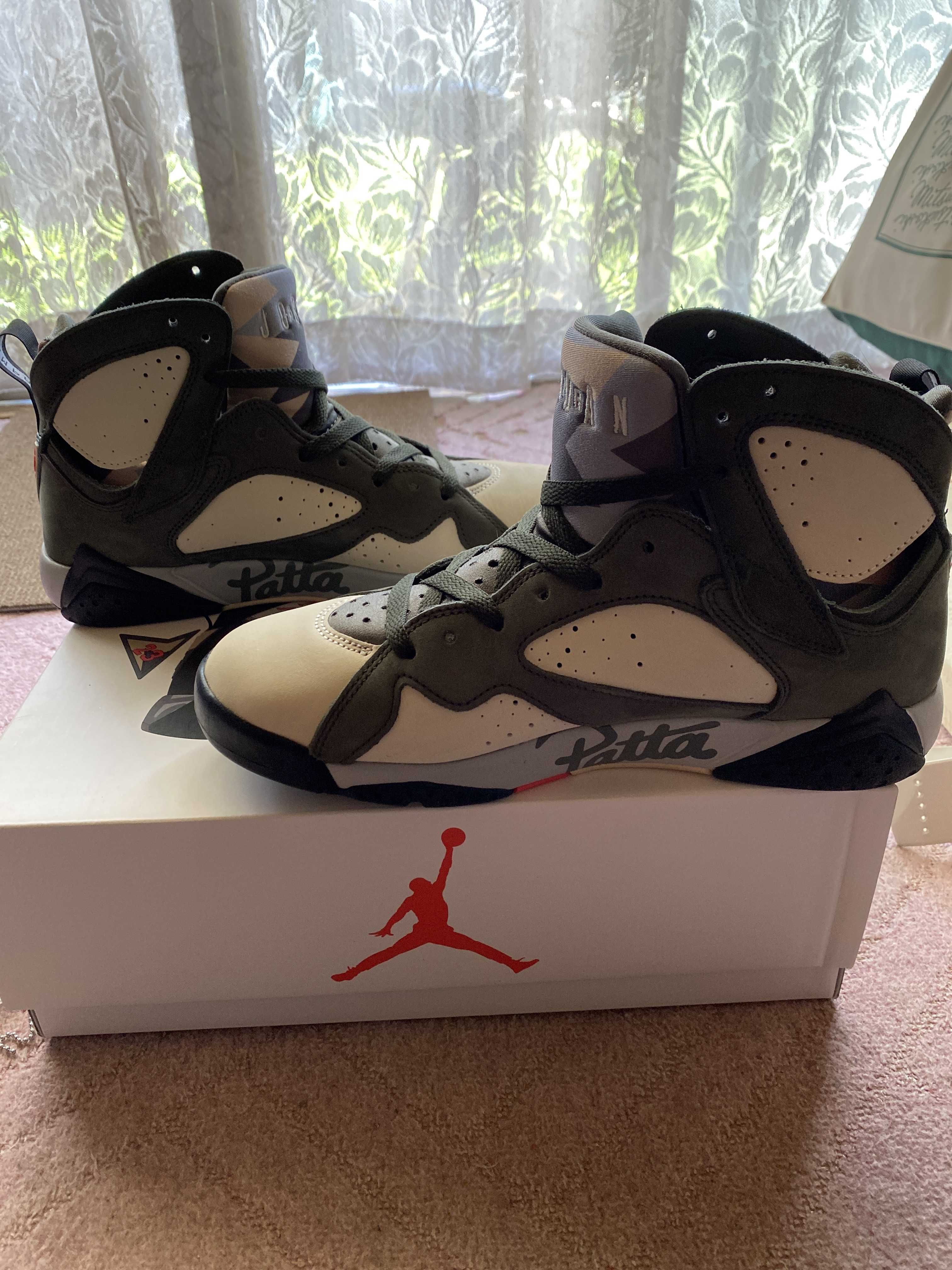 PATTA × NIKE AIR JORDAN 7 RETRO "SEQUOIA"
