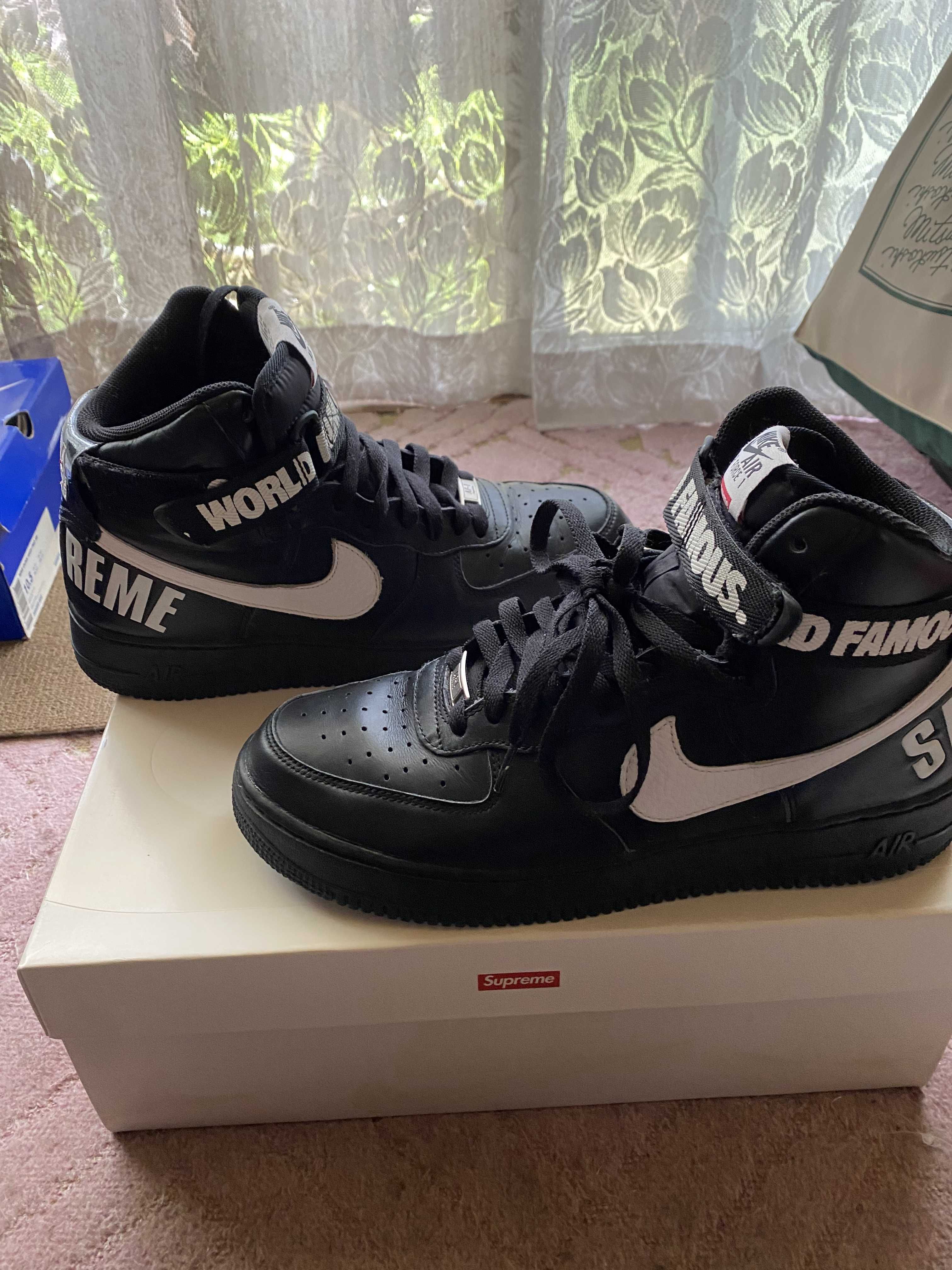 Nike Air Force 1 High Supreme Special "Black/White"