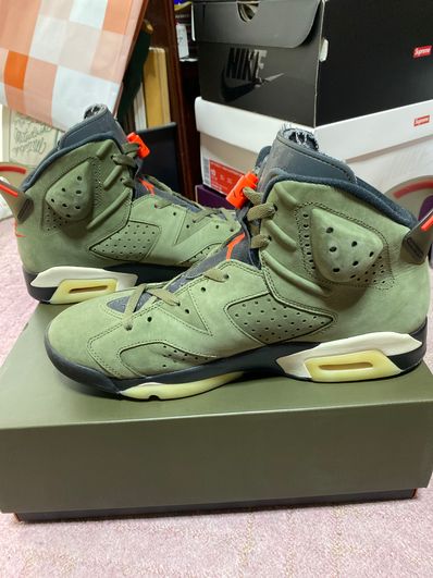 Travis Scott × Nike Air Jordan 6 Retro "Medium Olive"