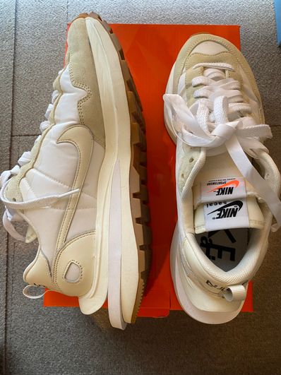 sacai × Nike Vapor Waffle "White Gum"