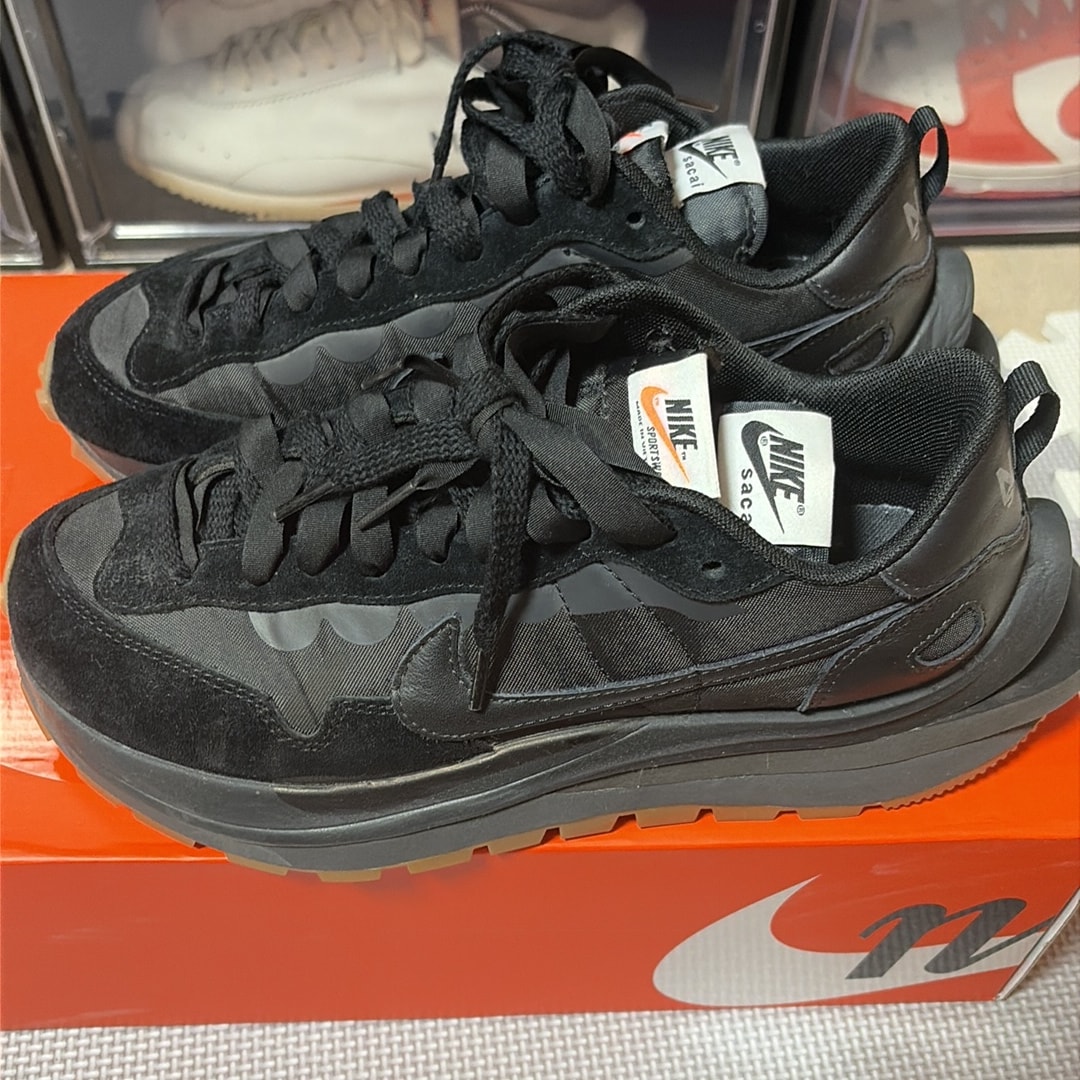 sacai × Nike Vapor Waffle "Black Gum"