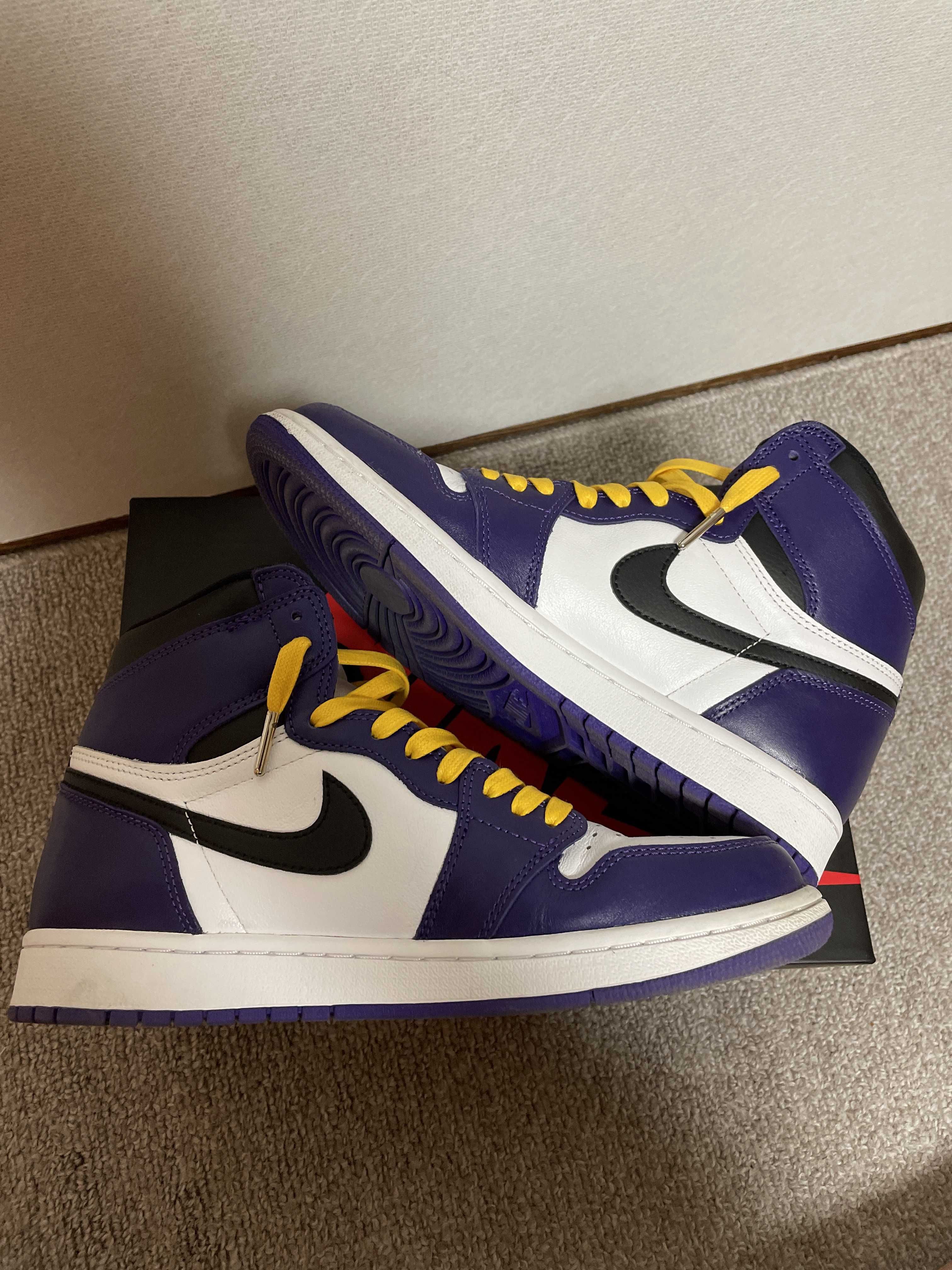 Nike Air Jordan 1 Retro High OG "Court Purple White/Black" (2020)   