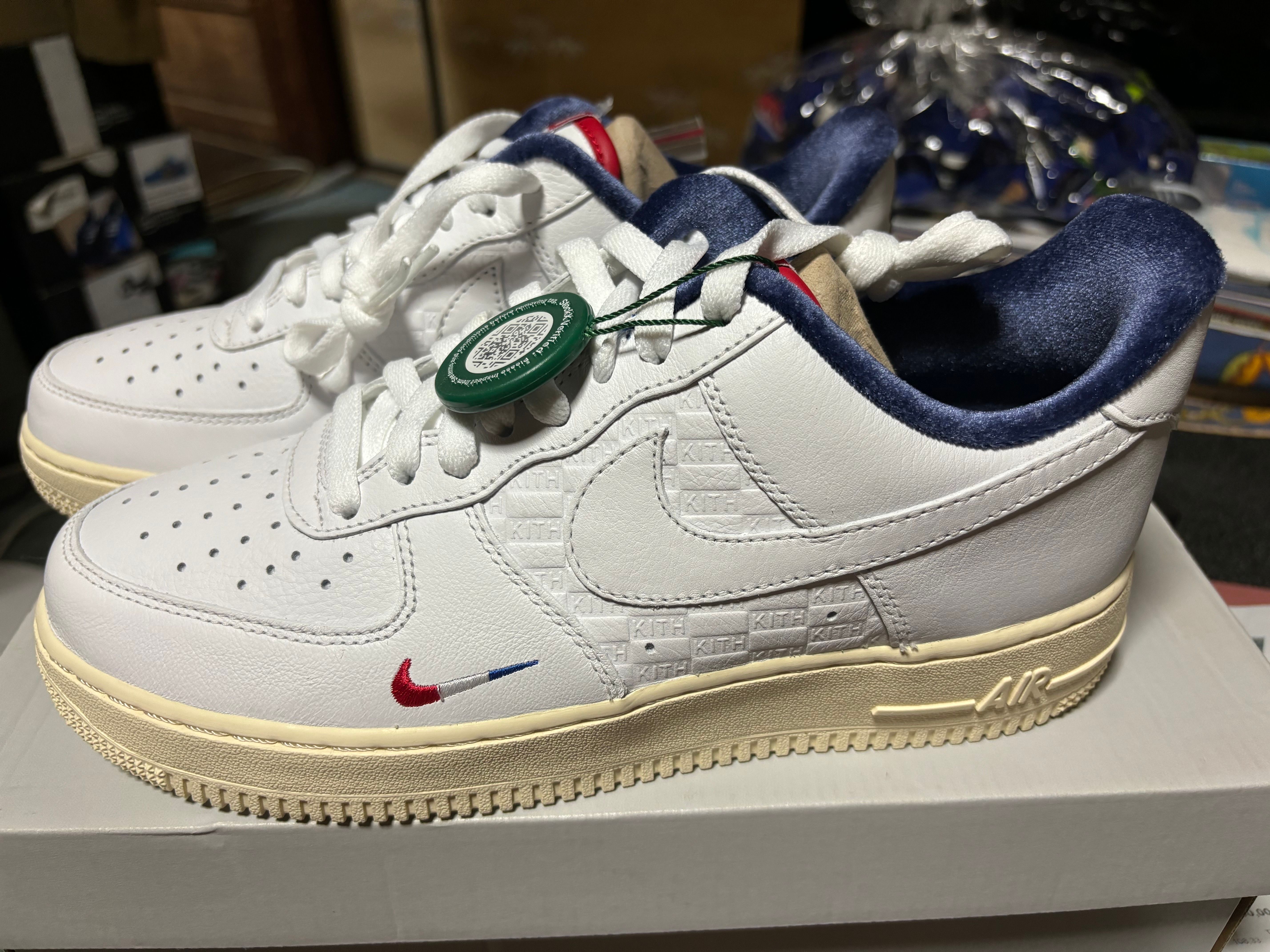 Kith × Nike Air Force 1 Low "France"