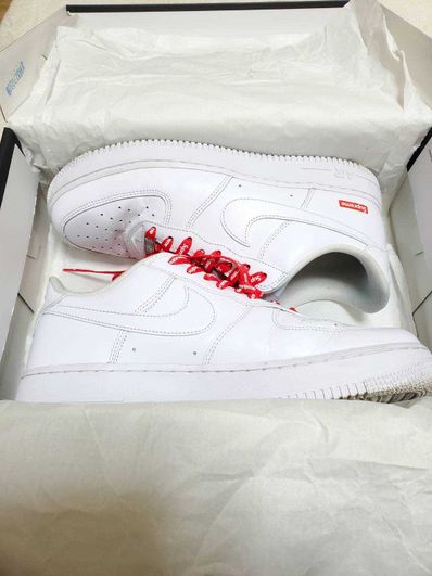 Supreme × Nike Air Force 1 Low "White"
