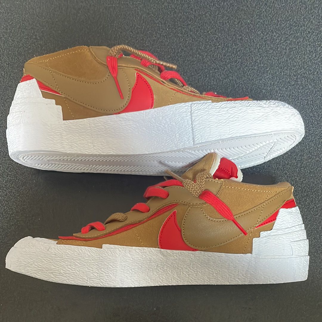 SACAI × NIKE BLAZER LOW "BRITISH TAN"