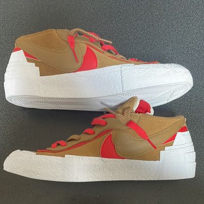SACAI × NIKE BLAZER LOW "BRITISH TAN"