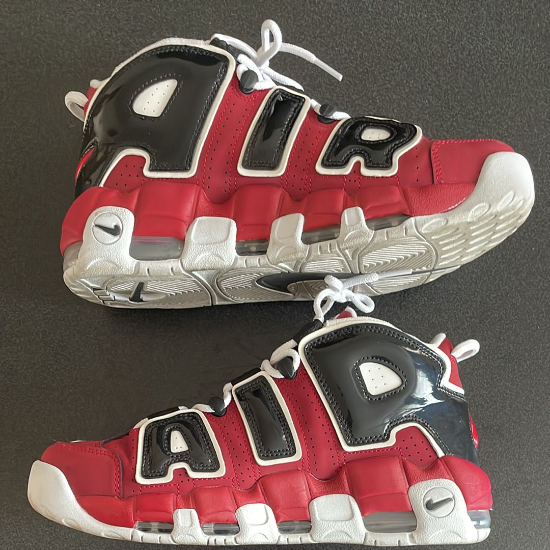 Nike Air More Uptempo ’96 "Black and Varsity Red" (2021) 