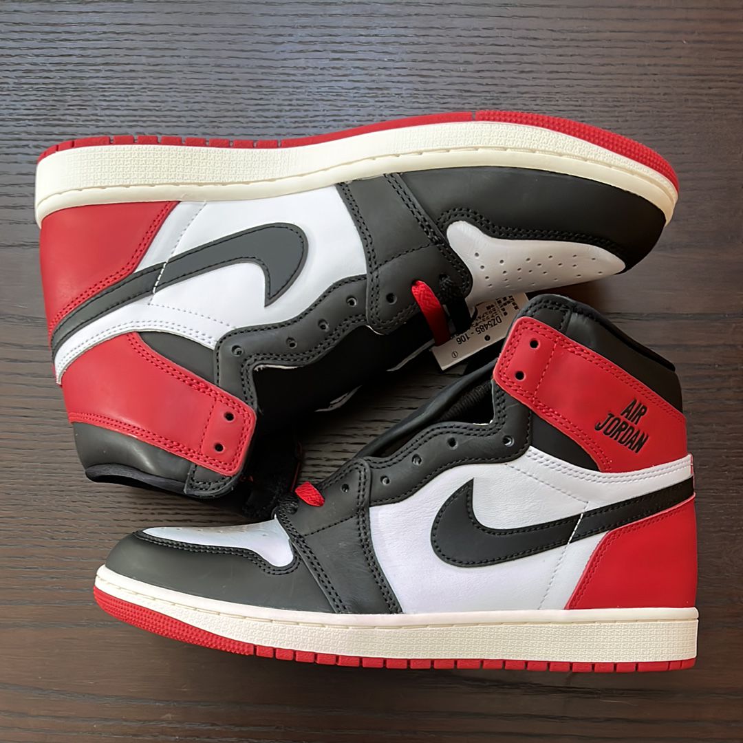 Nike Air Jordan 1 Retro High OG "Black Toe Reimagined"