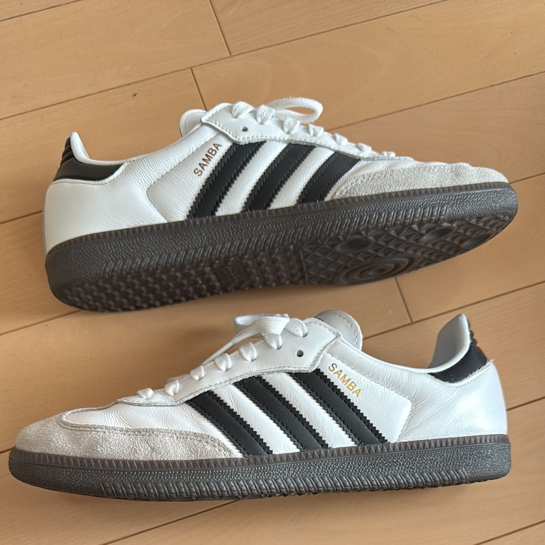 adidas Samba OG "Cloud White/Core Black/Clear Granite"