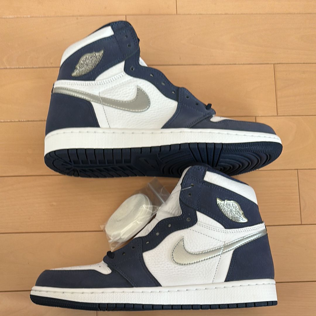 Nike Air Jordan 1 High OG CO.JP "White/Midnight Navy" (2020)(ブリーフケースなし)